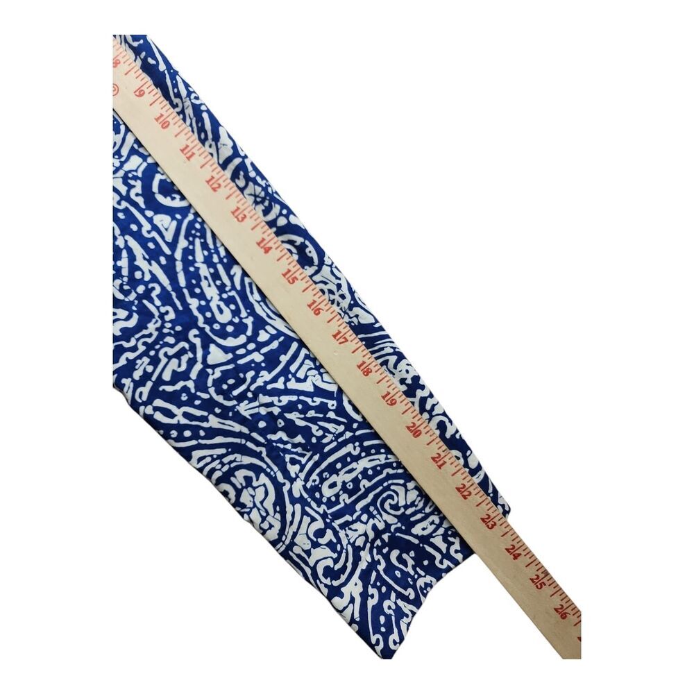 Talbots Petites 100% Cotton Paisley Blazer Preppy 14P - Picture 4 of 12